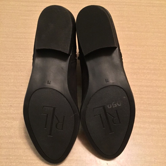 NWOB Lauren Ralph Lauren Bootie Shira Black - Picture 8 of 8